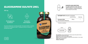 Fuel-Up Glucosamine Sulfate 2KCL